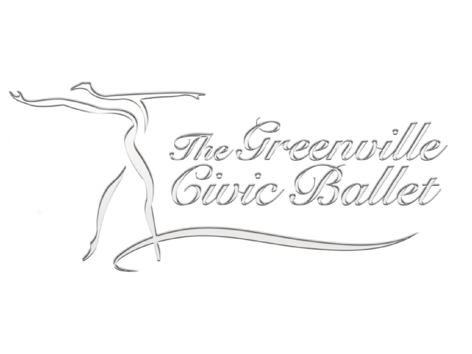 Greenville Civic Ballet 25th Anniversary Logo